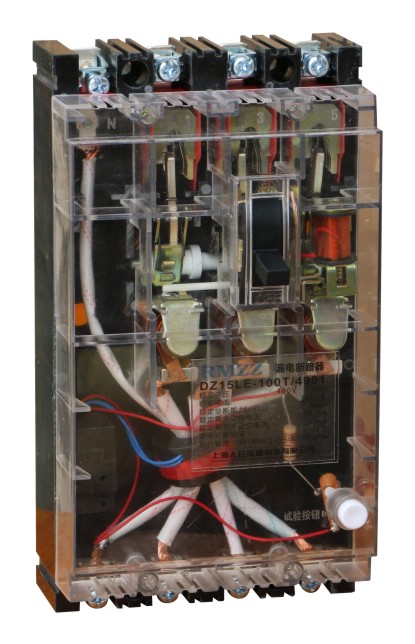 塑壳漏电断路器DZ15LE-100透明壳 (2)